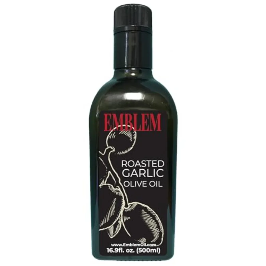 Aceite de Oliva Virgen Extra 100% Emblem, para Uso Diario en la Cocina, Extraído en Frío, para Cocinar y Hornear, Sin GMO, Keto, Vegano