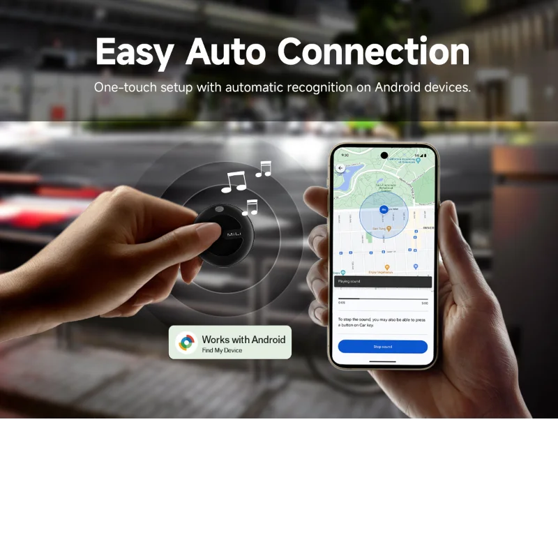 New Mili Mitag Go Smart Tracker For Android Item Finder And Locator Work With Bluetooth Google Find My Device Anti-lost Air Tag