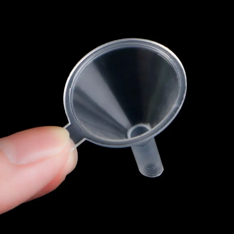 Mini Plastic Transparent Kitchen for Filling Bottles Canning Cooking School Laboratory Experiments 10PCS