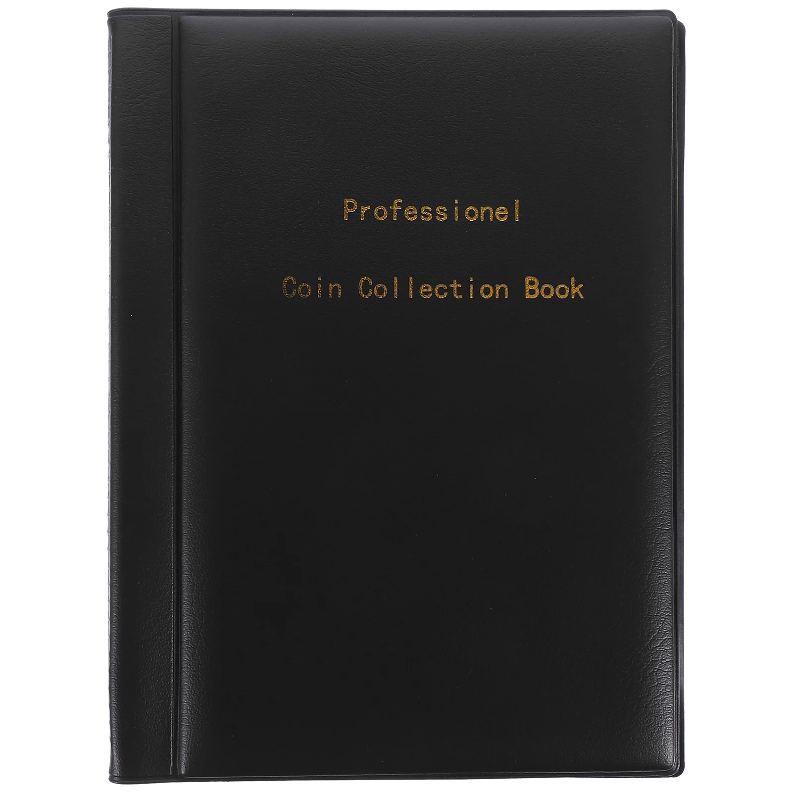 

Coin Collection Book Commemorative Rose Black Organizer Classic Mini Versatile Pocket Albums for Collectors Protection Supplies