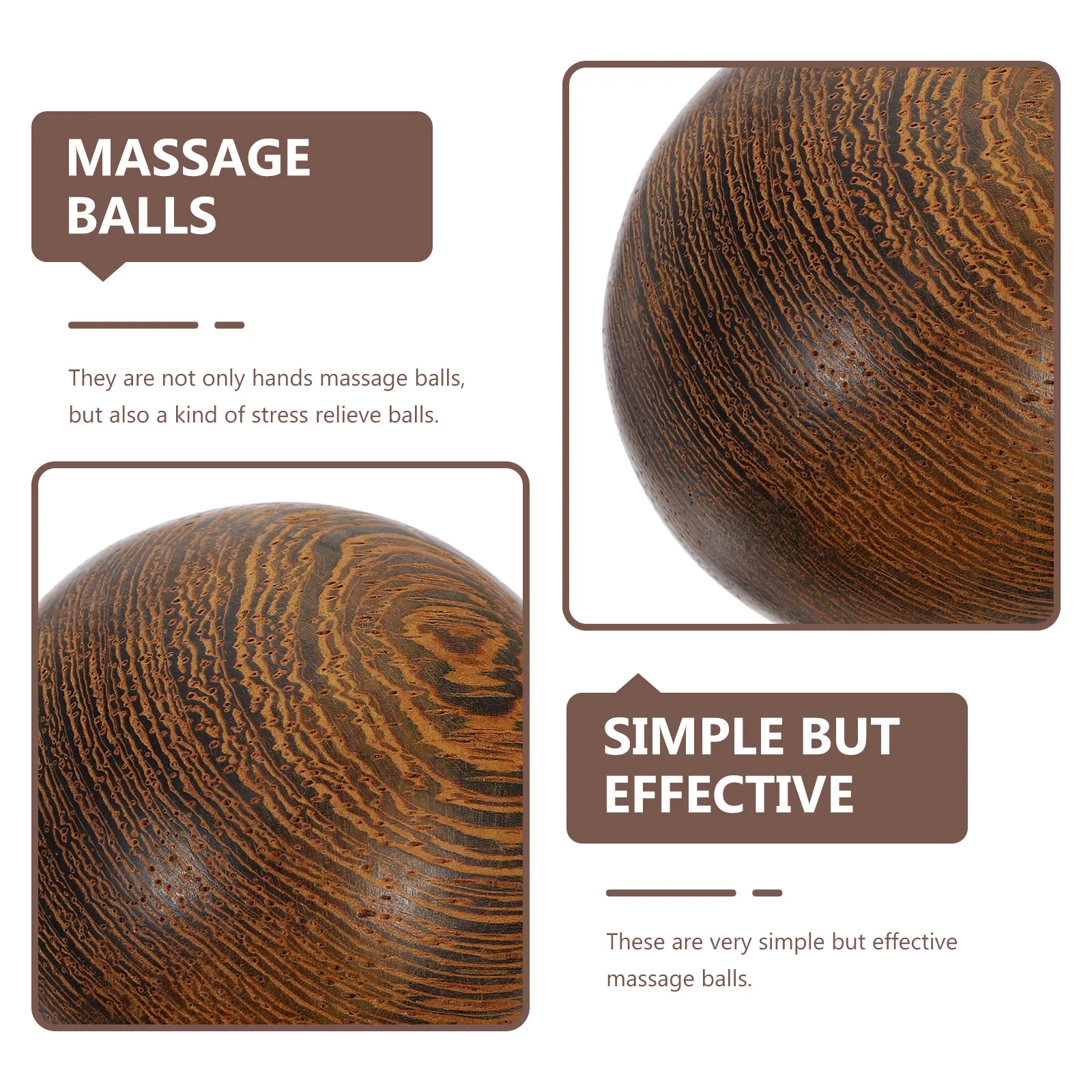 Red Rosewood Hand Massage Balls for Joint Circulation, Stress Relief & Sleep Improvement – Portable Health Spheres