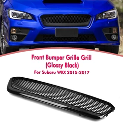 Racing Grill Front Grille Car Upper Bumper Hood Mesh Grid For Subaru WRX 2015 2016 2017