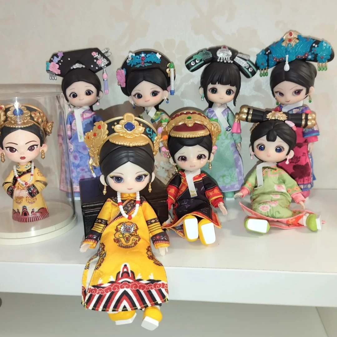

Zhen Huan Empresses Series 1/12 BJD Blind Box Ob11 Mystery Box Ornaments Collectible Dolls Figure Cute Surprise Girls Gifts Toys