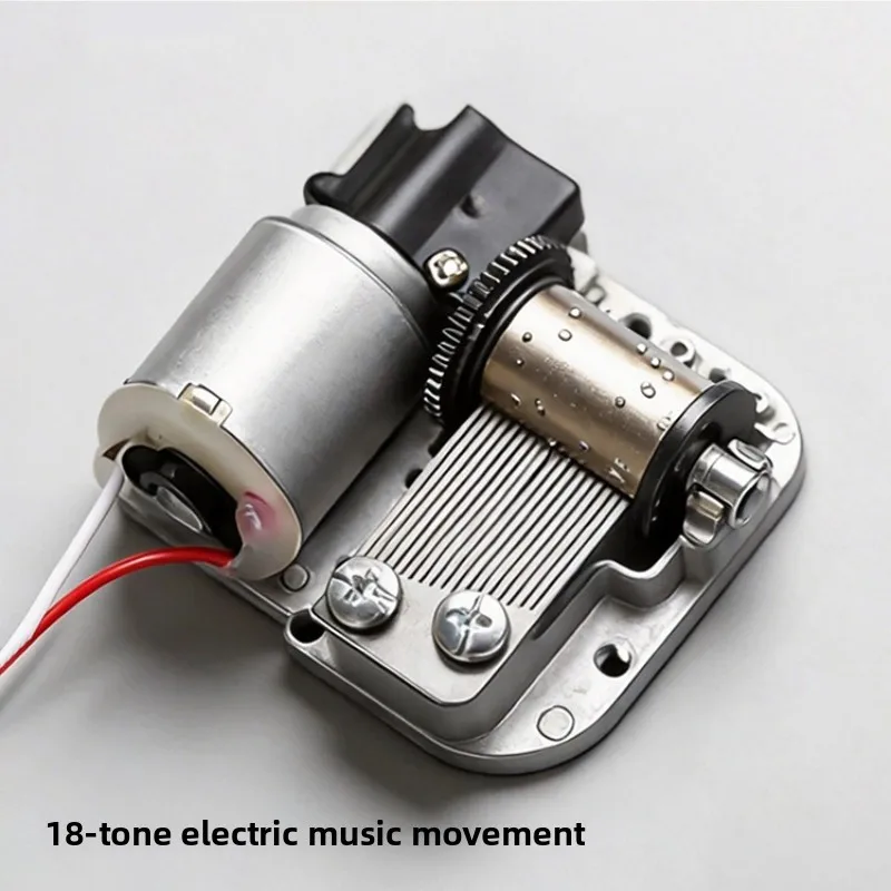 1.5V Electric Music Box Movement Metal Mini Diy Gift Music Mechanical Decorative Collectibles for Girl Boy Friend Birthday Gifts