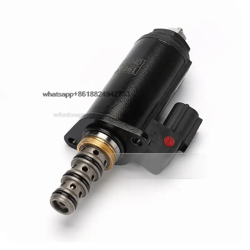 

High quality SK200-3 SK200-6 excavator safety lock solenoid valve YN35V00020F1