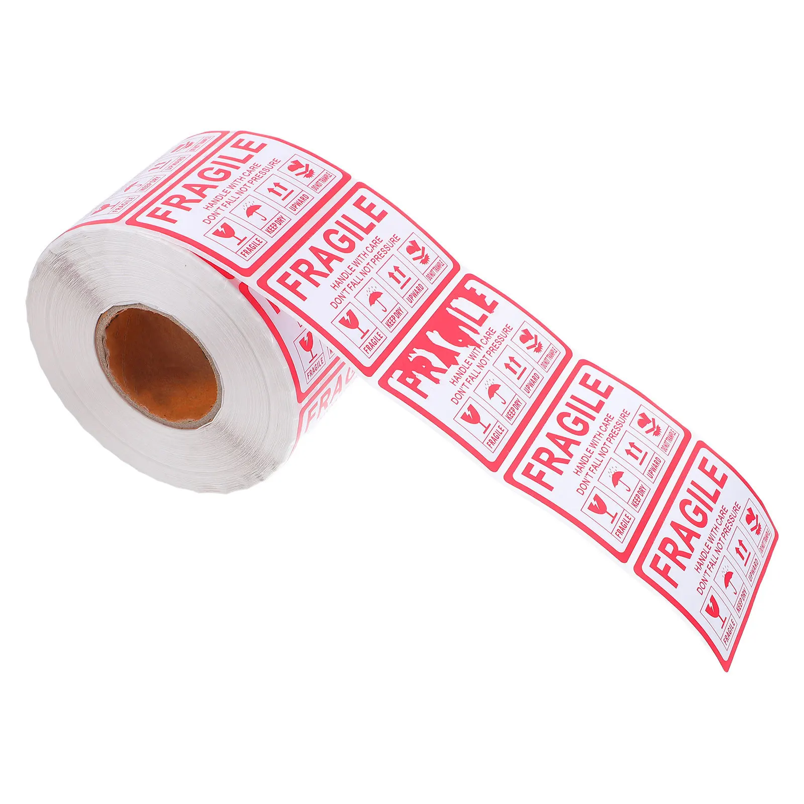 1000Pcs Shipping Fragile Warning Labels Handle Care Adhesive Stickers Small Business Packaging Moving Box Supplies
