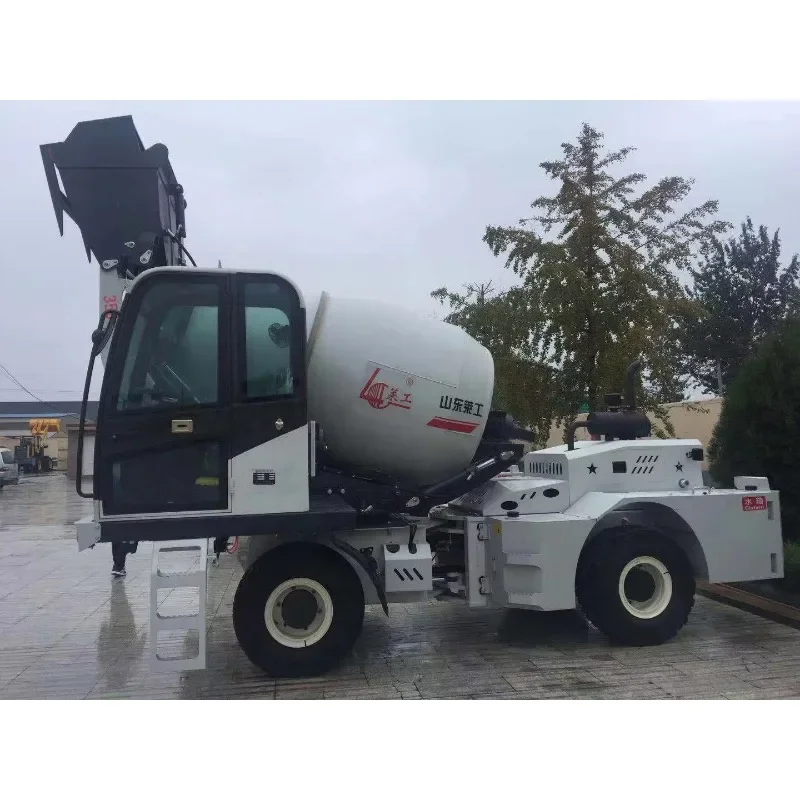 محرك الديزل دراجة ثلاثية العجلات شاحنة 1m3 المحمول الصغيرة خلاط الخرسانة الثقيلة خلاط الخرسانة دراجة ثلاثية العجلات