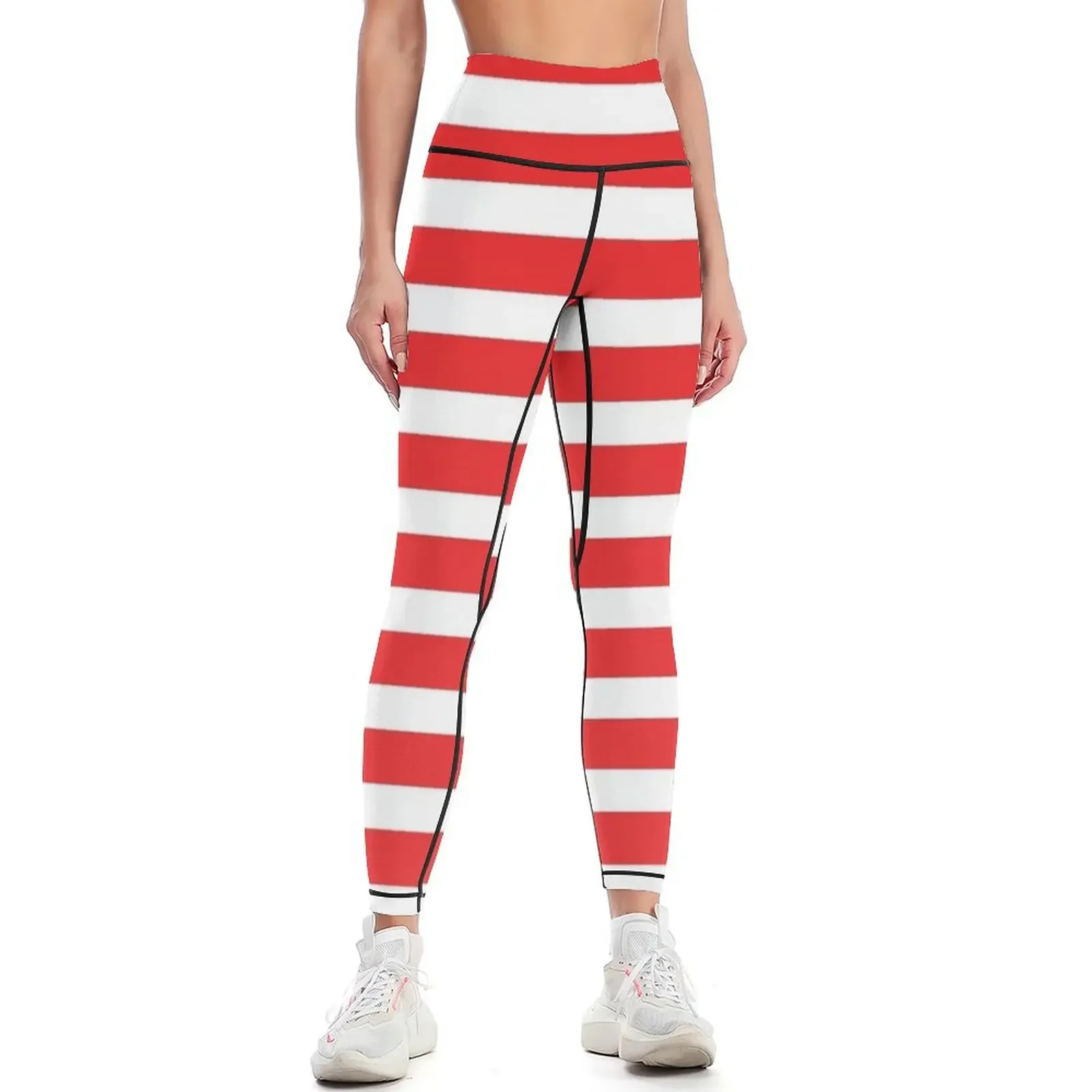 

Where's Waldo Leggings Golf wear gym clothing Womens Leggings