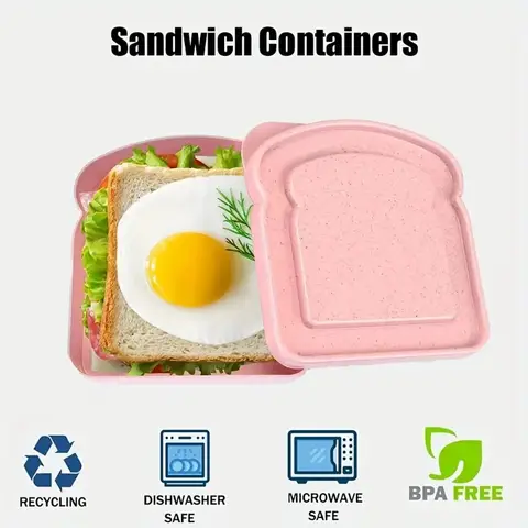 10 best sales गुलाबी लंच बॉक्स - №3