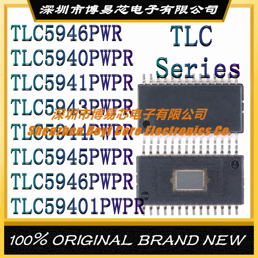 

TLC5946PWR TLC5940PWPR TLC5941PWPR TLC5943PWPR TLC5944PWPR TLC5945PWPR TLC5946PWPR TLC59401PWPR New original LED driver HSSOP-28