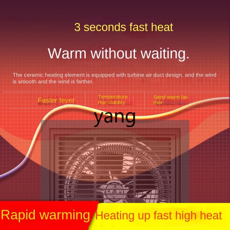 Termoventilatore CX per Grandi Aree, Risparmio Energetico, Riscaldamento Rapido, per Uso Domestico