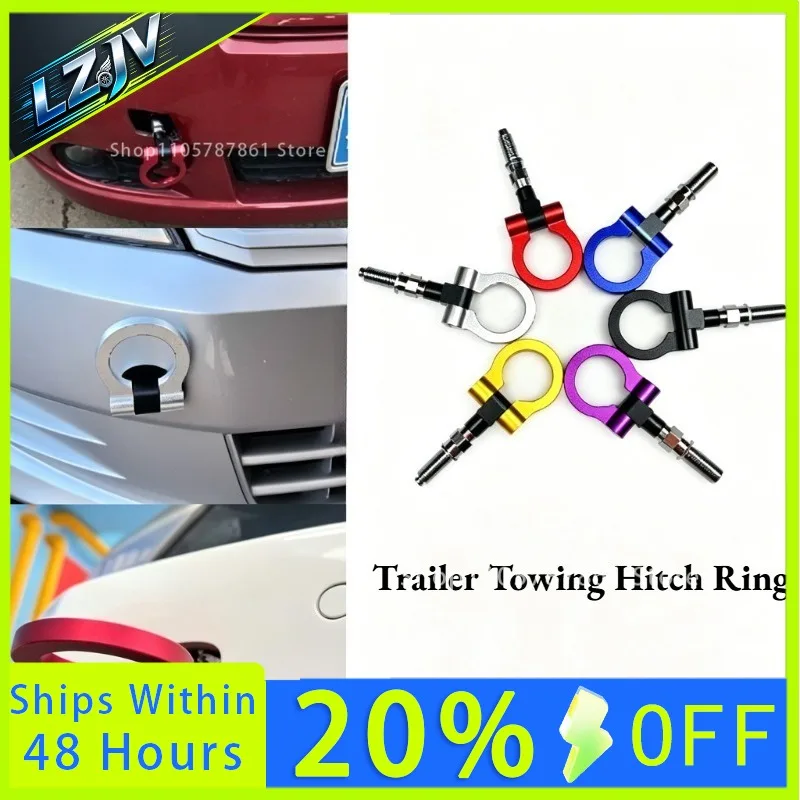 Car Racing Tow Trailer Hooks for European Front Towing for BMW Trailer Towing Bars Auto Trailer Hitch Ring Towbar Accessories