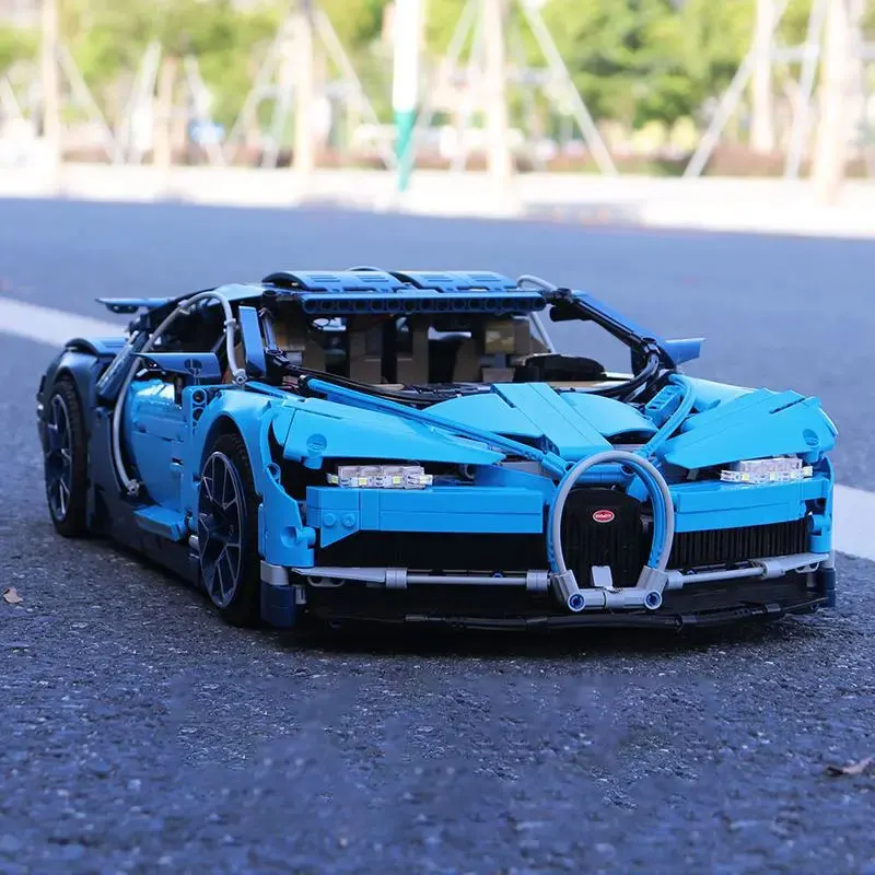 City Bugatties Speed Super Car Sportcar Technology Same As 42083 Building Blocks Model Toys Birthday Gifts for Children DIY