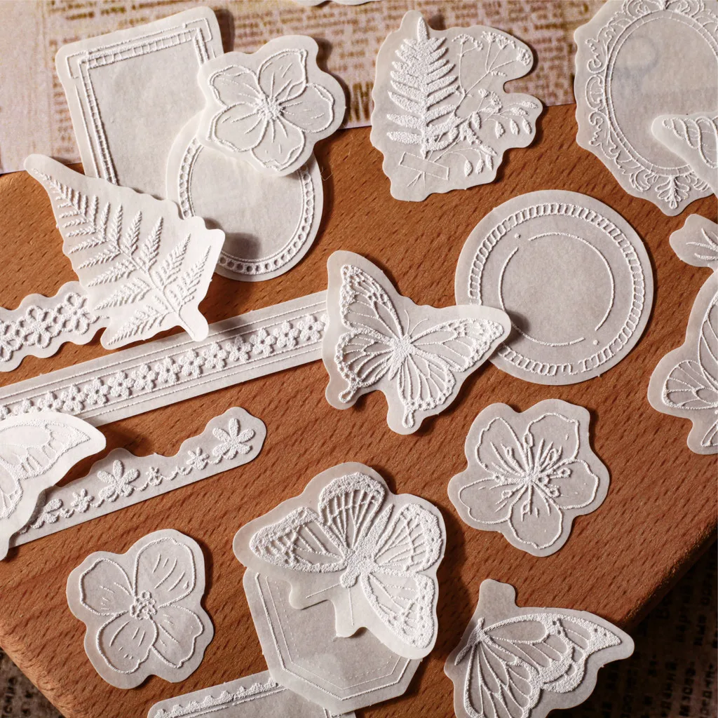 

Journamm 10 шт. бумажные декоративные наклейки васи, наклейки с бабочками и цветами для скрапбукинга, мусорный журнал, дневник, планировщик, товары для рукоделия