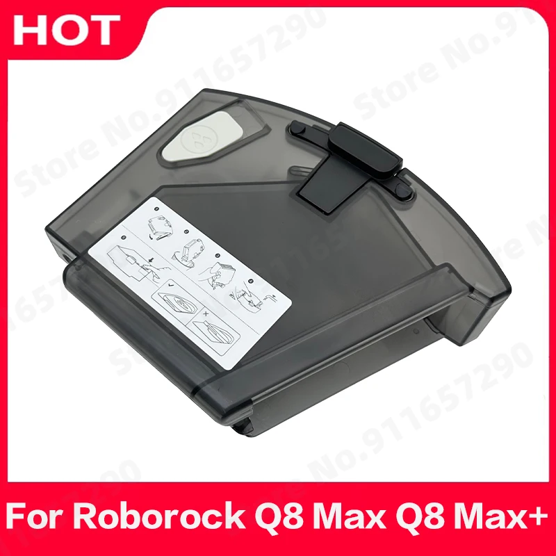 

For Roborock Q8 Max Q8 Max+ Accessories Ultron Lite- Dustbin HEPA Filter Water Tank Combo Unit Spare Parts