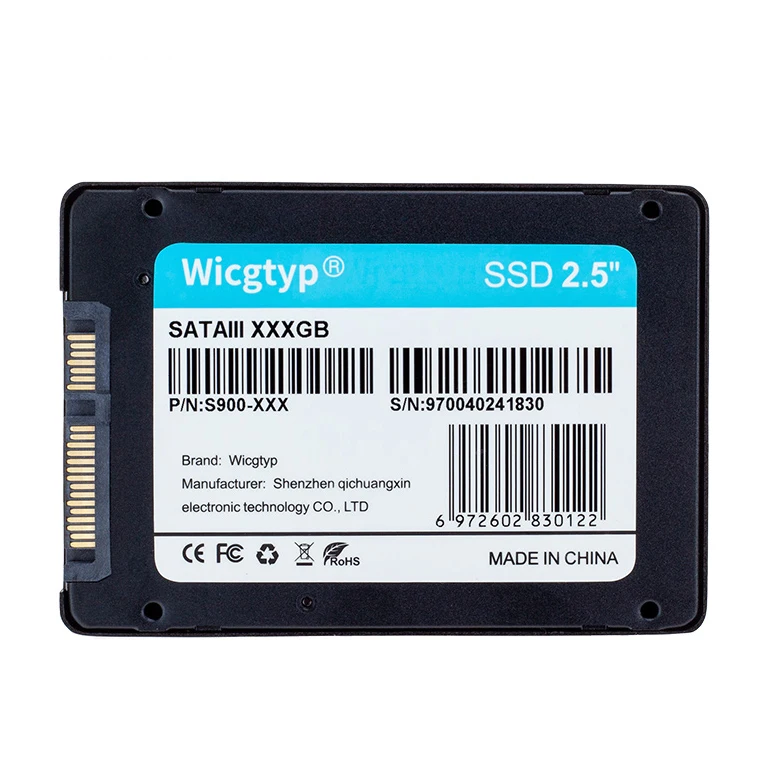 Wicgtyp Оригинальный настольный компьютер Ssd 2.5 Sata Disque Dur Жесткий диск Disco Duro Ssd 1 Tb 500 ГБ 256 Hd 2Tb Discos 120 240 Гб 1Tb