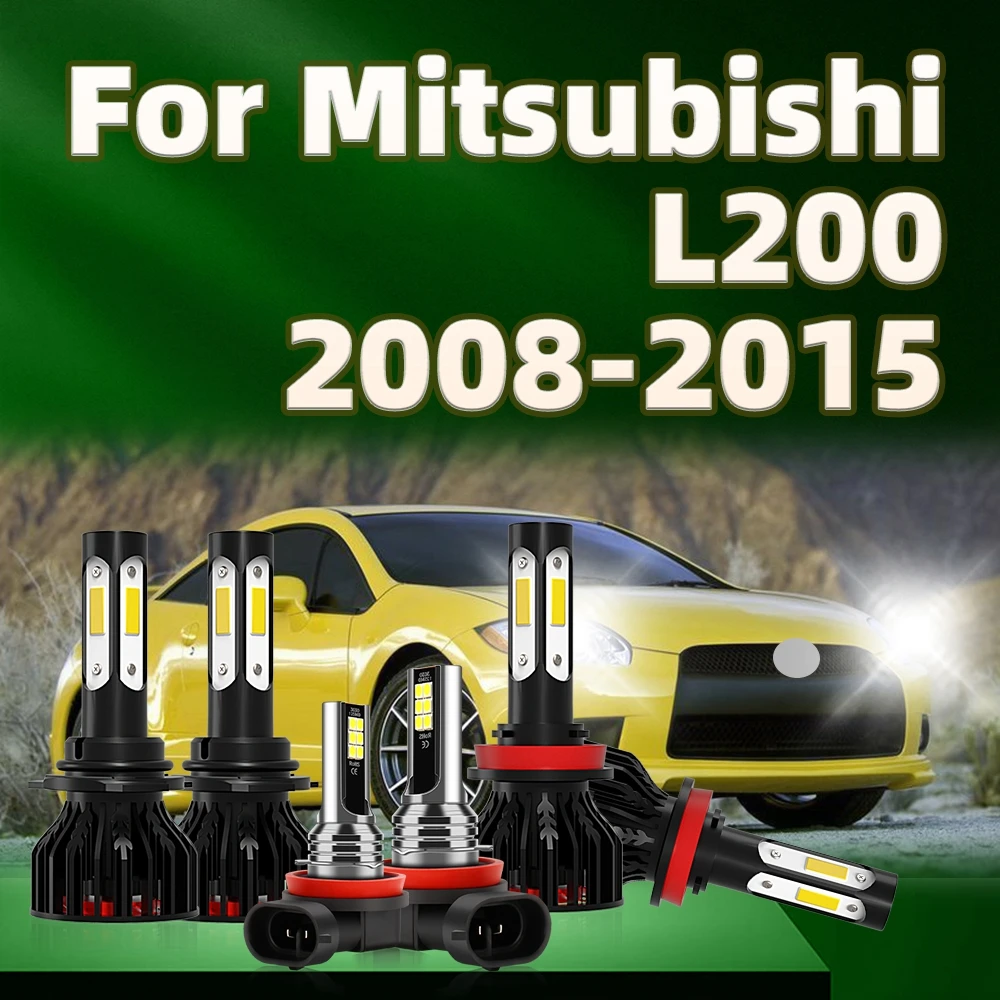 

6000K 9005 H11 Bulb Led Lamp130W High Power Car Headlight For Mitsubishi L200 2008 2009 2010 2011 2012 2013 2014 2015