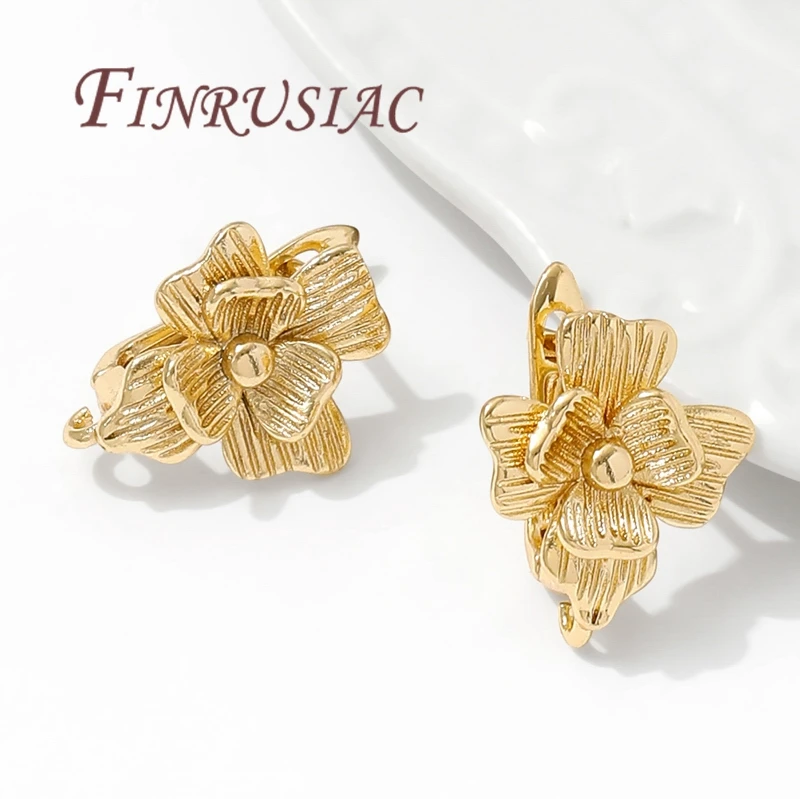 18 Karat vergoldet, antiallergische Ohrringhakenverschlüsse, Zubehör für Schmuck, Befestigungselemente, Ohrhaken, Ohrringe, Zubehör – Detail 20