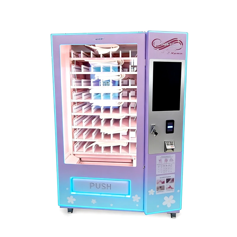 Customized Commercial Full Digital Touch Screen Vending Machine Custom for Jewelry Beauty Eyelash Retail Salon Business