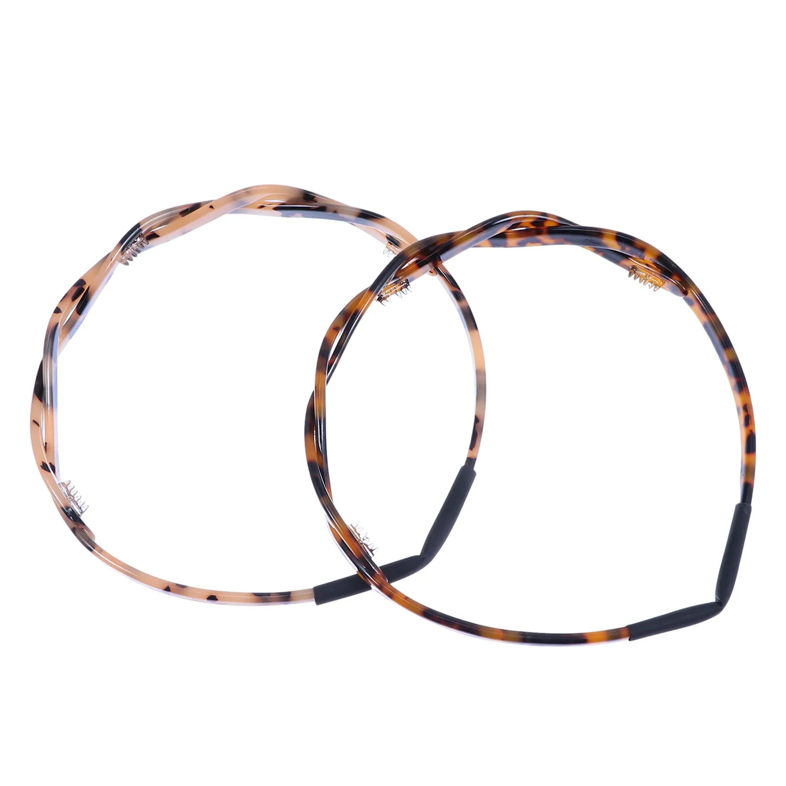 

2Pcs Acrylic Hair Hoop Women Non-Slip Headband Teeth Design Lightweight Comfortable Hair Accessories for Everyday Use Photo