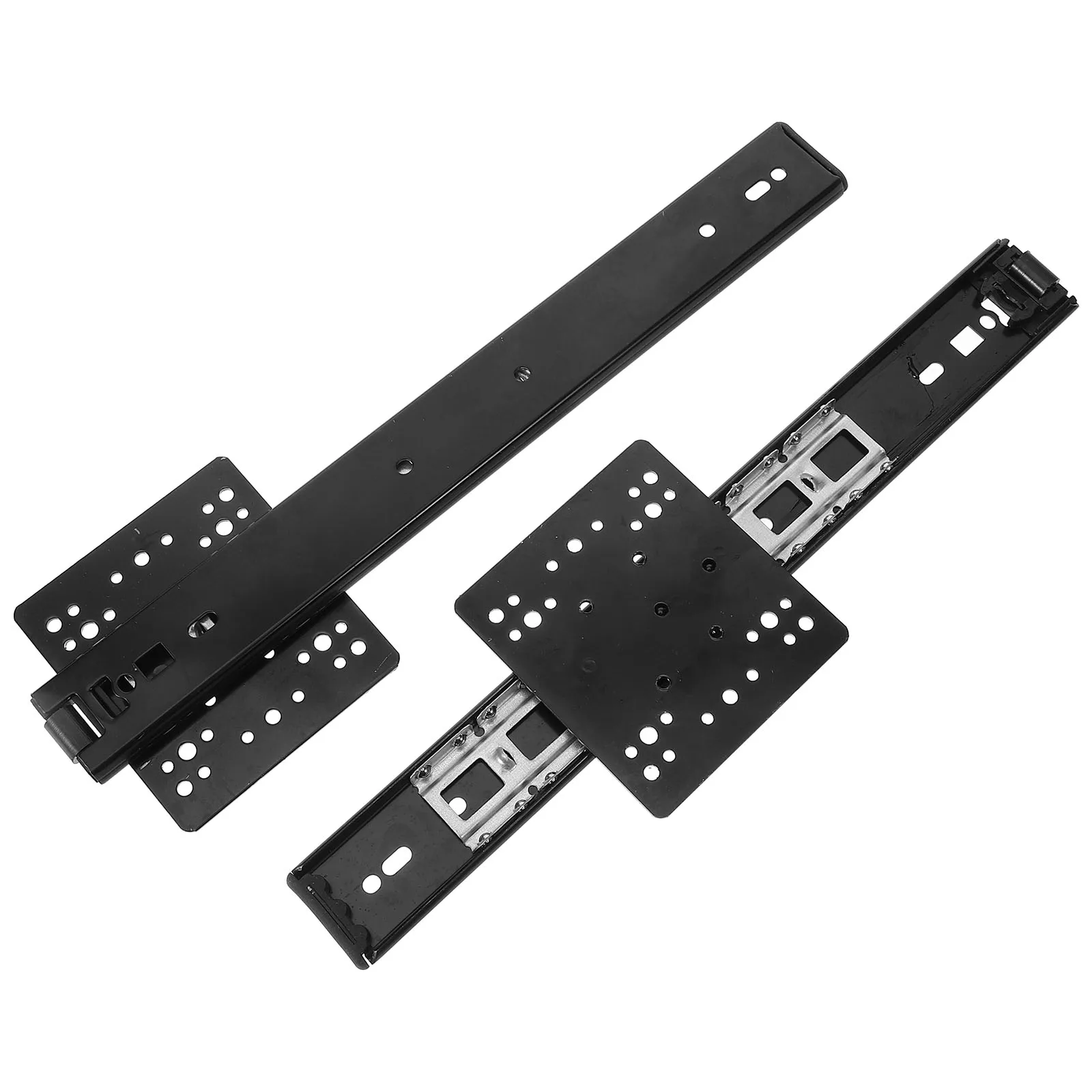 

2pcs Drawer Slides Ball Bearing Cabinet Guides Silent Furniture Sliding Rails Full Extension Side Mount Bottom Mount Replacement