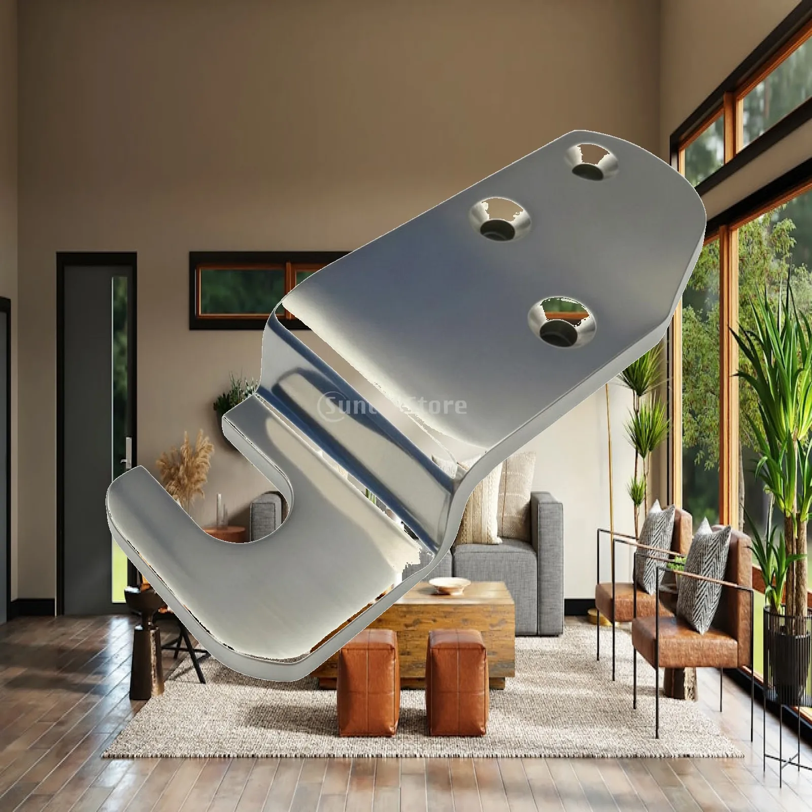 Industrial Mounting Hook Stainless Steel Flat Plate Design for Wing Trucks and Stage Trucks Replacement