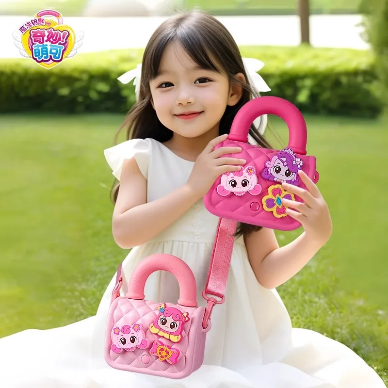 Catch Teenieping anime figures Crossbody Fashion Handbag Talking - Moko Love Moko Lemei messenger bag  Gift For Kids Toys