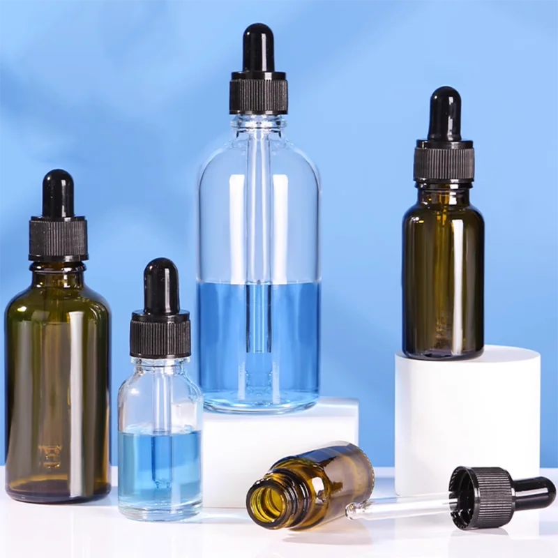 

2PCS Glass rubber head dropper dropper pipette pipette with rubber absorbent balloon scale dropper chemical experiment