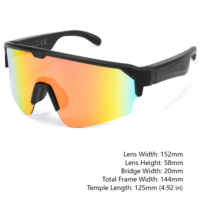 New AI Smart Cycling Sunglasses YK-C01 UV Protection Bluetooth Audio Bluetooth Headphones Sports Goggles 2026