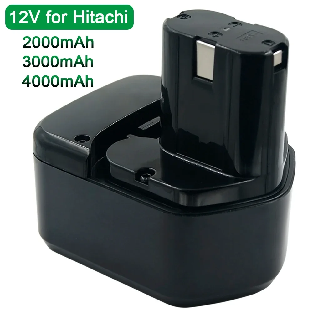 12V 2000mAh 4000mAh Rechargeable Power Tools Battery for Hitachi EB1214S EB1212S EB1214L Eb1220bl EB 1230X EB 1233X