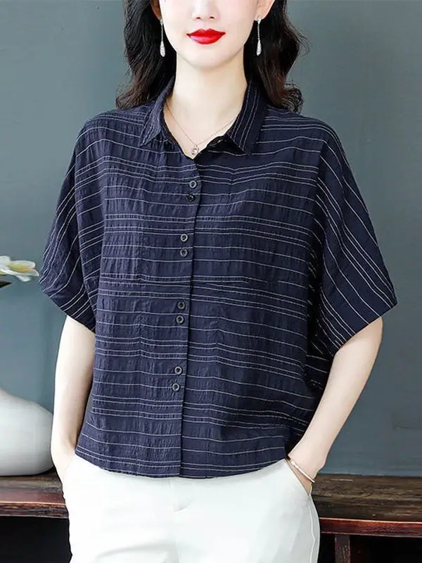 camisa-feminina-de-verao-em-algodao-e-linho-manga-curta-solta-estilosa-e-emagrecedora-camada-base-com-bolso-quadrado-esti