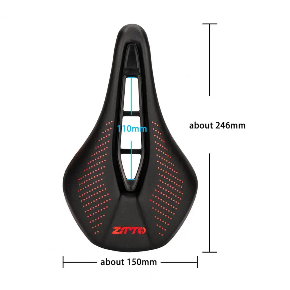 ZTTO Bike Seat Shock Absorb Breathable Bike Supplies Replacement Parts Bicycle Saddle for Racing