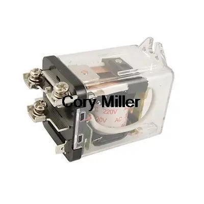 

1Pc AC 220V Coil 80A 250V AC 28V DC General Relay SPDT 5 Pin JQX-80F-1Z(JQX-59F-1Z)