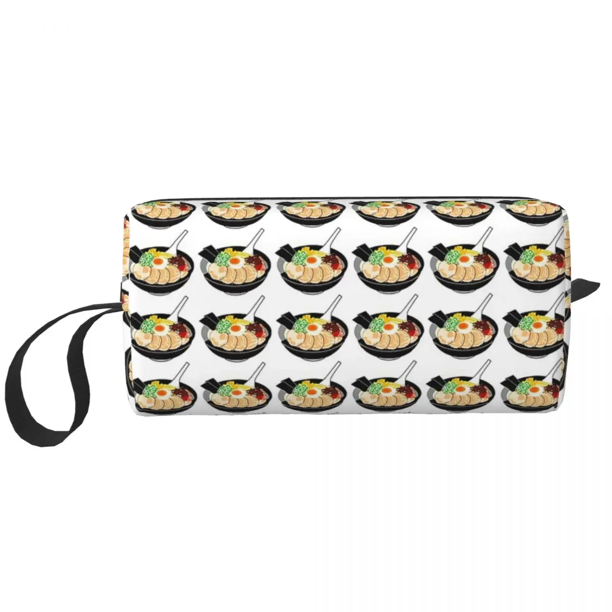 

Ramen Noodles Bowl Looks Yummy Makeup Bag Cosmetic Organizer Dopp Kit Toiletry Cosmetic Bag for Women Beauty Travel Pencil Case