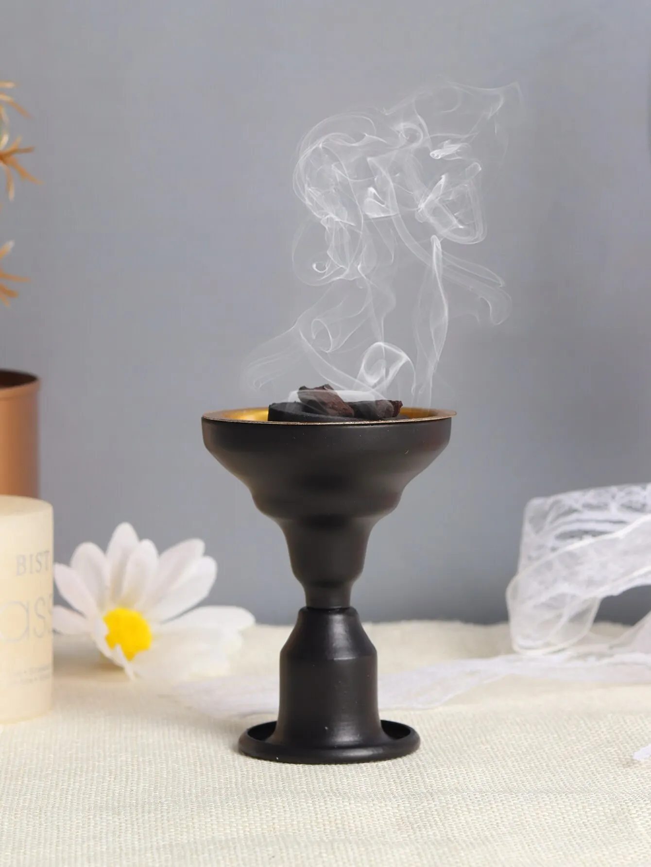 1pc Middle East European Style Incense Burner For Home Decoration Home Ornament Craft OrnamentsIncense Burner