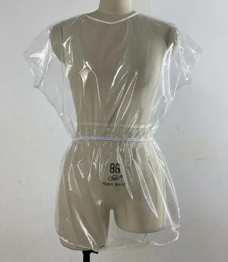 

Best Selling Sissy PVC Transparent Sexy Uniform Cosplay Girl Princess Sexy Dress Maid Custom