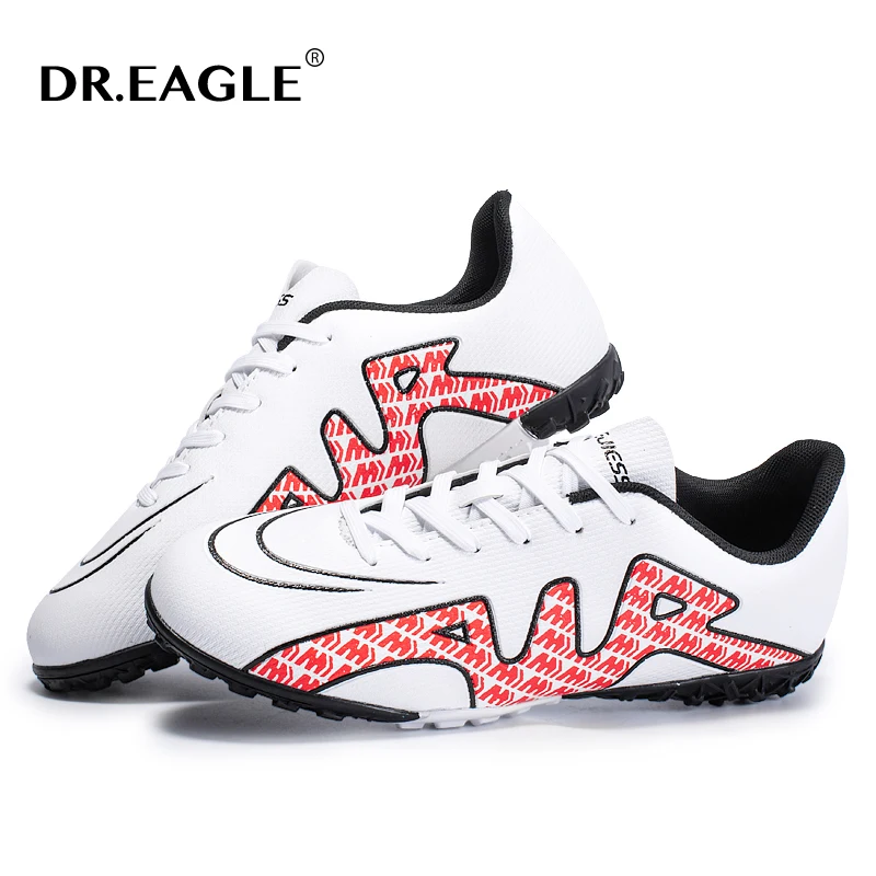 

DR.EAGLE Professional Turf Soccer Shoes Men Cheap Football Boots Kids Chuteira Futebol Zapatos De Futbol Size32-45 Free Shipping