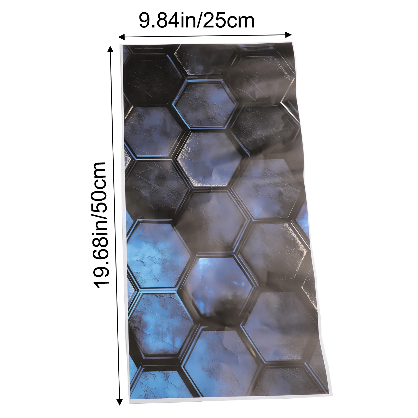 Adesivo per auto fai-da-te Adesivo per montante B Modifiche per auto fai-da-te Decorazione personalizzabile per la decorazione dell'auto 19,68 pollici X 9,84 pollici 50 cm X 25 cm