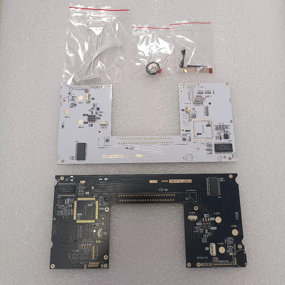 Płyta główna z nowym oświetleniem RGB do Sega Game Gear GG, pojedynczy układ scalony, ekran IPS LCD, wysoka jasność, wersja V4.2/V4.1