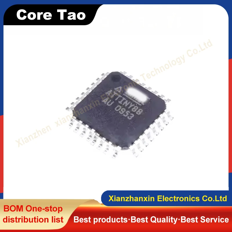 1~5PCS/LOT  ATTINY88-AU ATTINY88 TQFP32 Microcontroller chips in stock