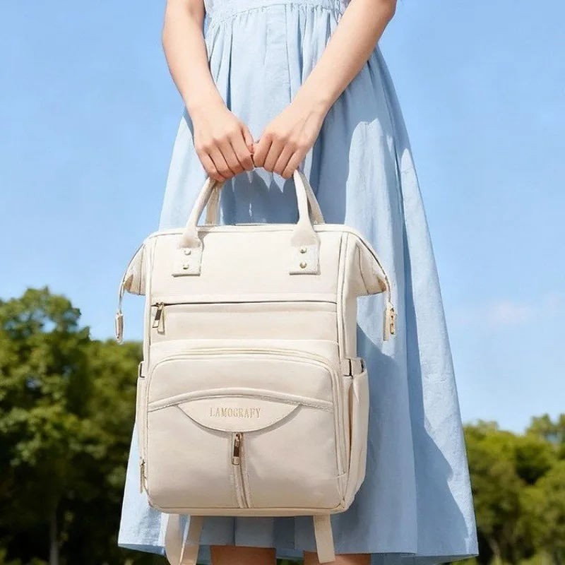 Vintage Fashionable Diaper Bag Leather Shoulder Bag Ladies Luxury Brand Famous Designer Popular Classic
