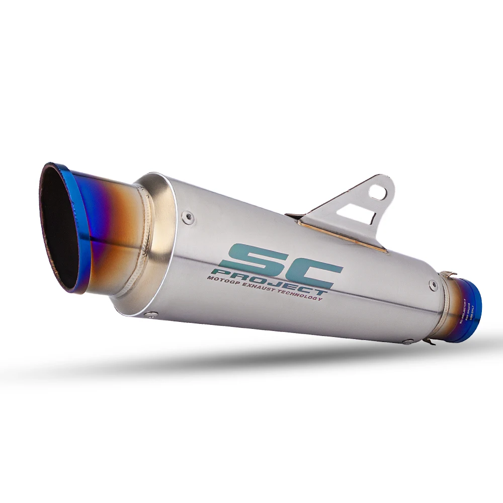 

Intelligent Library Universal 51MM Motorcycle Exhaust Pipe Fit For YBR125 YZF600 Z750 CBR1000 Tmax530 MotorcycleStainless Steel