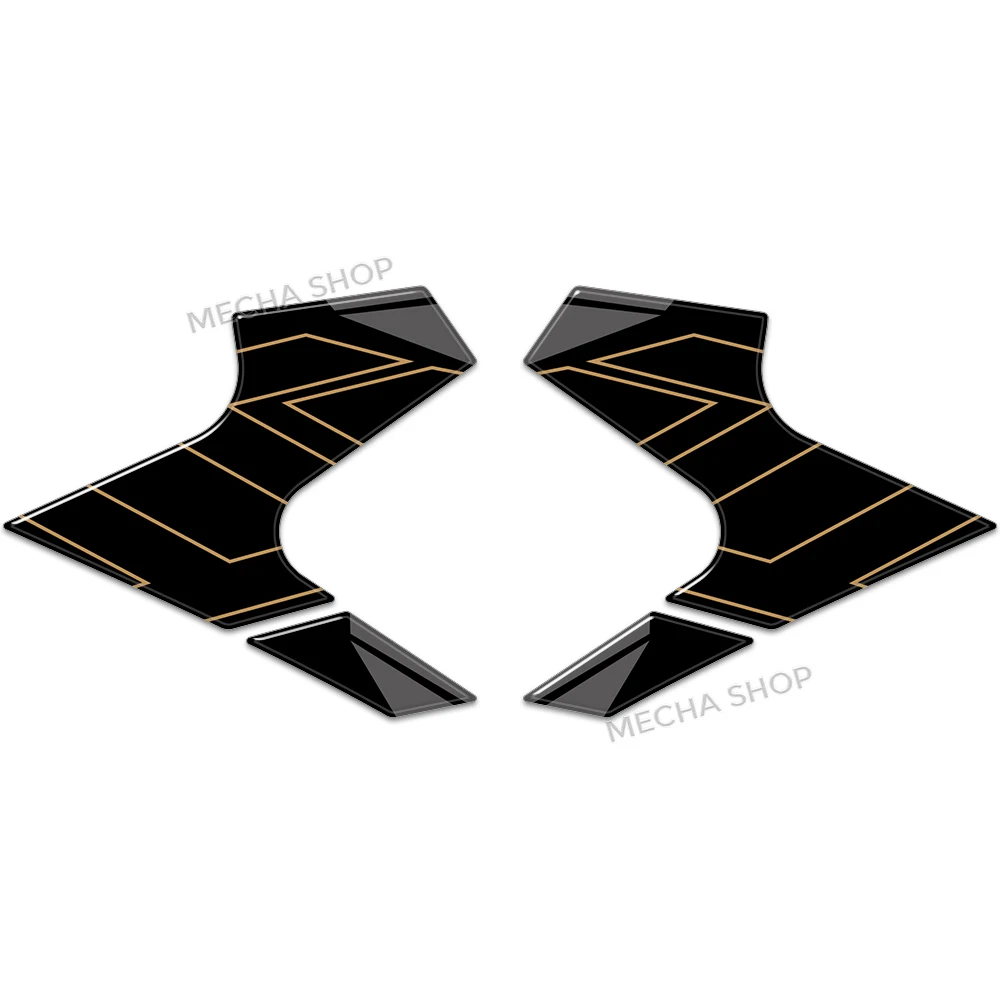 Voor CFMoto 700 MT Adventure 2025 MT700 ADV Nebula Zwart 700 MT Adv Nebula Wit Brandstoftank Pad Sticker Bescherming motorfiets Decal
