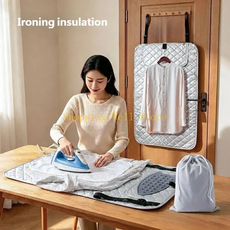 KX4B Pliable Travel Pressing Pad package Includes 4 Pieces smooth cotton Fabric Suitable For totally And Luggage