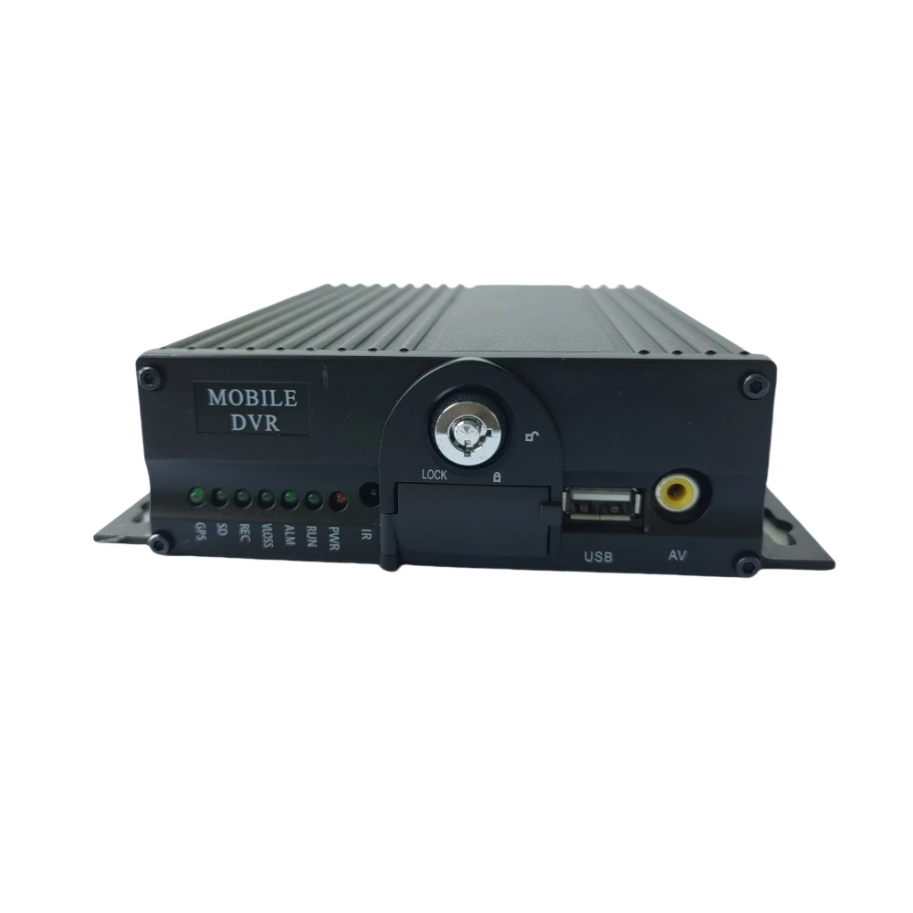 H.265 MDVR Truck AHD 1080P 6 Channel Double SD Card Mobile Dvr With GPS Function