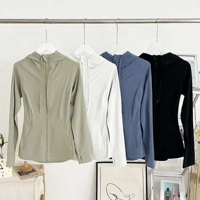 

Женская спортивная куртка, пальто, утягивающая верхняя одежда, повседневная универсальная одежда для фитнеса и йоги на осень-зиму, элитная одежда