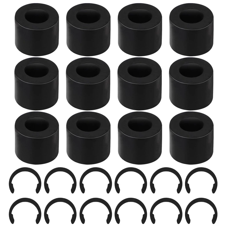 12Pcs Rubber Roller Resolution For Cricut Maker, 12Pcs Rubber Roller Replacement, Effectively Keep Rubber From Moving, Durable