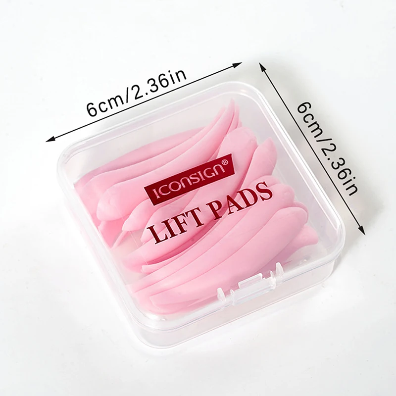 5Pairs/Box Free Glue Silicone Eyelash Perm Rod Sticky Lash Lift Pads 3D Eyelash Curler Makeup Accessories Makeup Tools