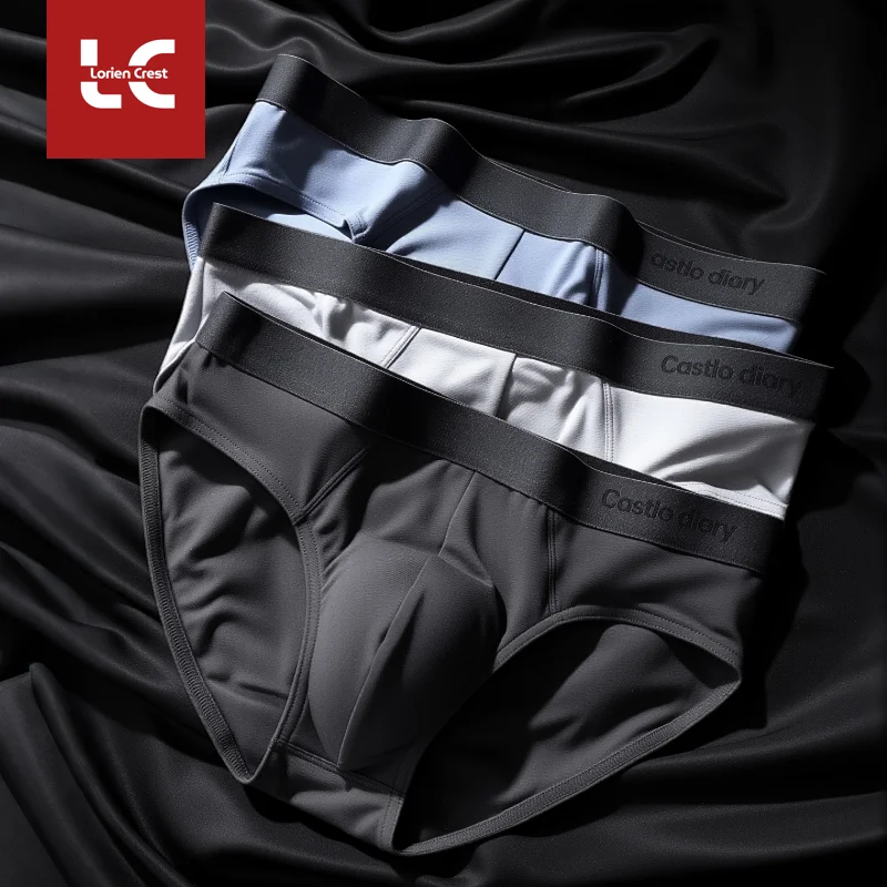 Pure Cotton Luxury Elastic Fabric, Breathable & Antibacterial Crotch Men’s Briefs Asian Size