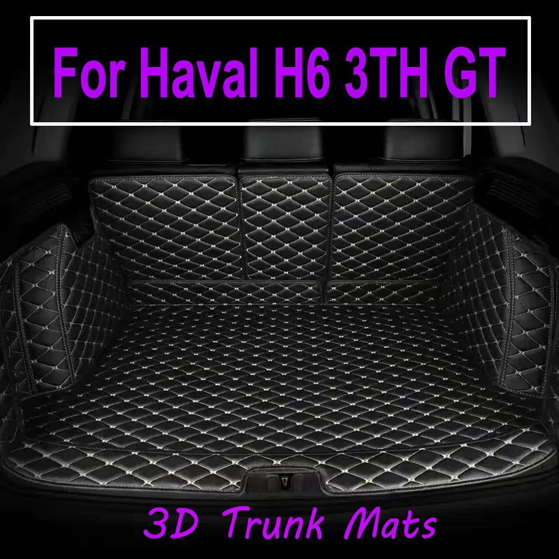 

For Haval H6 3TH GT 2021 2022 2023 Car Accessories Trunk Protection Leather Mat Catpet Interior Cover Part Auto Styling